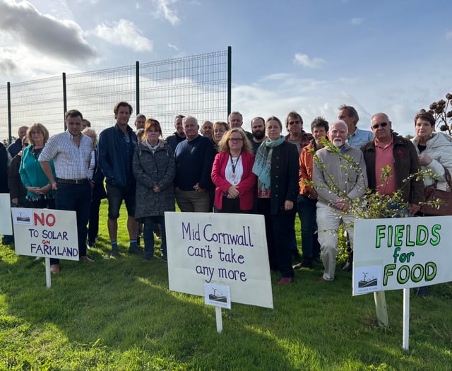 Residents against solar farm plan make feelings known at appeal