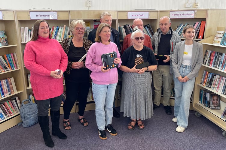 Seven people with sight loss attended the first meeting