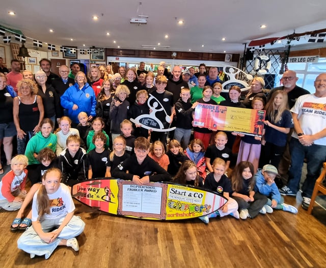 Paddle fundraiser splashes the cash