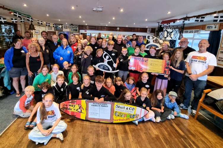 Charities and surf clubs shared £5,380
