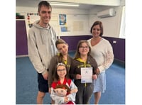 Rare award for fighting spirit