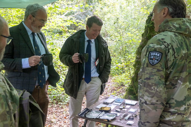 RAF St Mawgan welcomes two distinguished guests