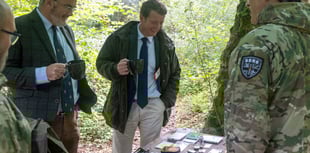 RAF St Mawgan welcomes two distinguished guests