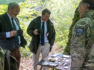 RAF St Mawgan welcomes two distinguished guests