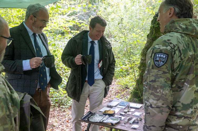 On Tuesday, 16th September 2025, the Head Forester to the Duchy of Cornwall and to His Majesty

The King, Geraint Richards MVO OBE FICFor, alongside local landowner Mr Rupert Hanbury-Tenison, visited RAF St Mawgan. The visit provided both individuals with an in-depth understanding of the stationâs core functions and operations.

Both Mr. Richards and Mr. Hanbury-Tenison have a longstanding relationship with the station, being key enablers for the Defence Survival Training Organisation (DSTO), providing land access for essential training. The visit served as an opportunity to raise awareness of the important role RAF St Mawgan plays in national defence and its significant contribution to the local community in Cornwall.

The day focused on briefings and discussions with senior representatives from RAF St Mawganâs Station HQ, DSTO, and the People & Families Support Team. The topics covered included the stationâs critical role in Defence operations, its ongoing relationship with local communities, and the continued support provided to military personnel and their families.

The visit underscored the station's ongoing commitment to engaging with local stakeholders and strengthening partnerships that benefit the wider community, as well as the continued development of RAF St Mawgan's relationship with key civilian contributors.

