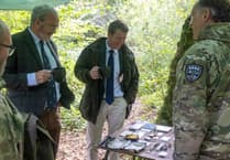 RAF St Mawgan welcomes two distinguished guests