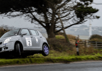 Thrills and spills during motorsport action