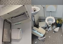 Public toilets closed down after being severely vandalised