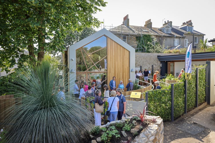 The official opening of Gardeners' House in Penzance on Saturday 21 June. Photo by Penzance Council