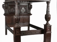 Godolphin's Elizabethan bed could fetch up to £30,000 at auction