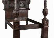 Godolphin's historic Elizabethan bed expected to fetch up to £30,000 at auction