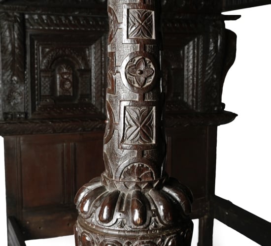 Godolphin bed detail