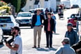 Beyond Paradise actors again on location at Charlestown