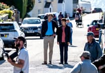 Beyond Paradise actors again on location at Charlestown in Cornwall