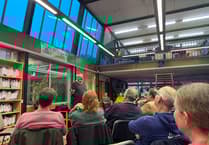 Best-selling author gives talk at St Austell Library