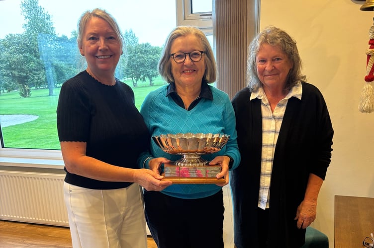 St Austell Golf Susie Langley, Marie Sutton.