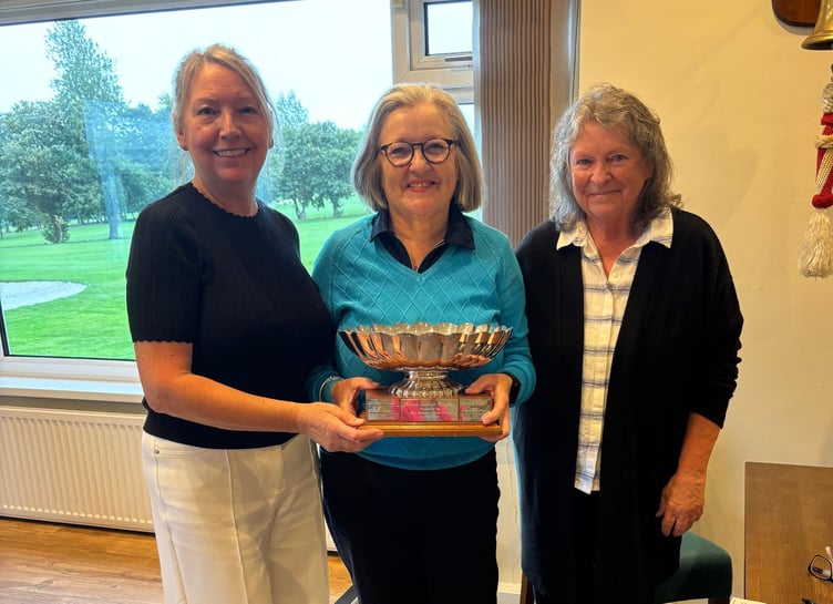 St Austell Golf Susie Langley, Marie Sutton.