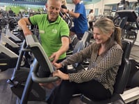 MP put through paces on National Fitness Day