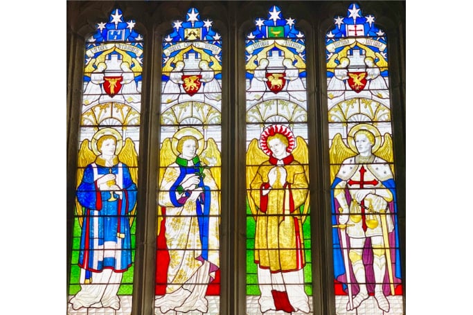 Angels appear in the Christian scriptures as messengers from God.