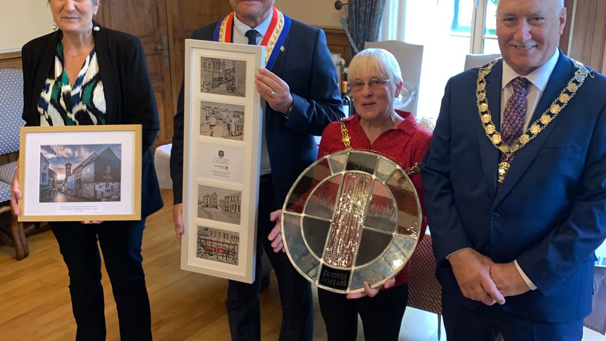 Liskeard and Quimperlé Toast Golden Jubilee of Twinning | Voicenews...