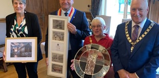 Liskeard and Quimperlé toast golden jubilee of twinning