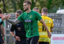 Bentley's late header earns Blazey important point at Barnstaple