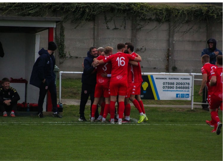 Newquay v Clevedon, Shaun Middleton.