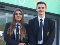 New head boy and head girl at Penrice Academy