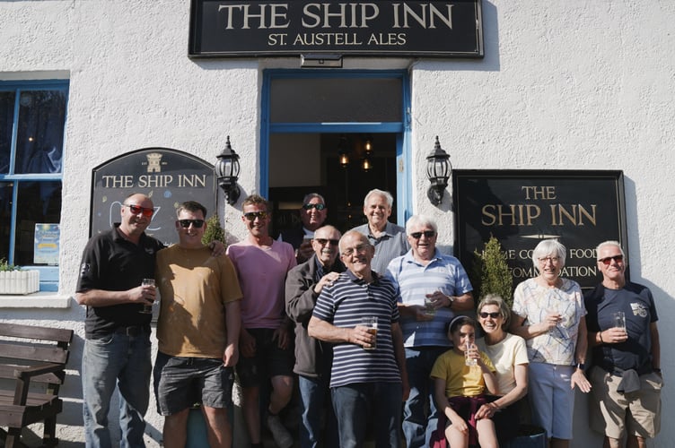 Supporter of The Ship Inn, Portloe