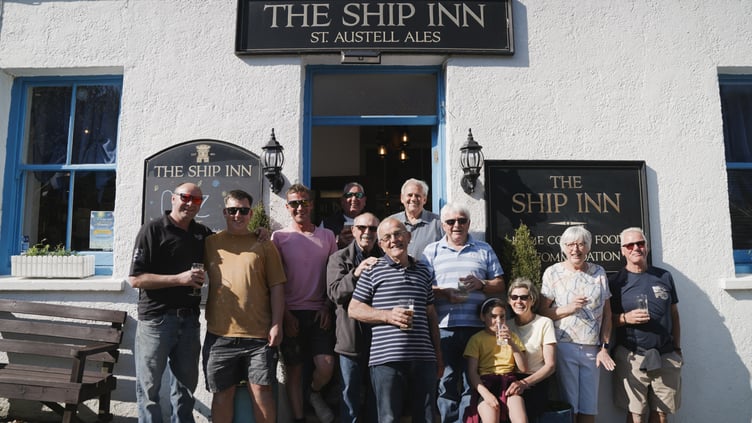 Supporter of The Ship Inn, Portloe