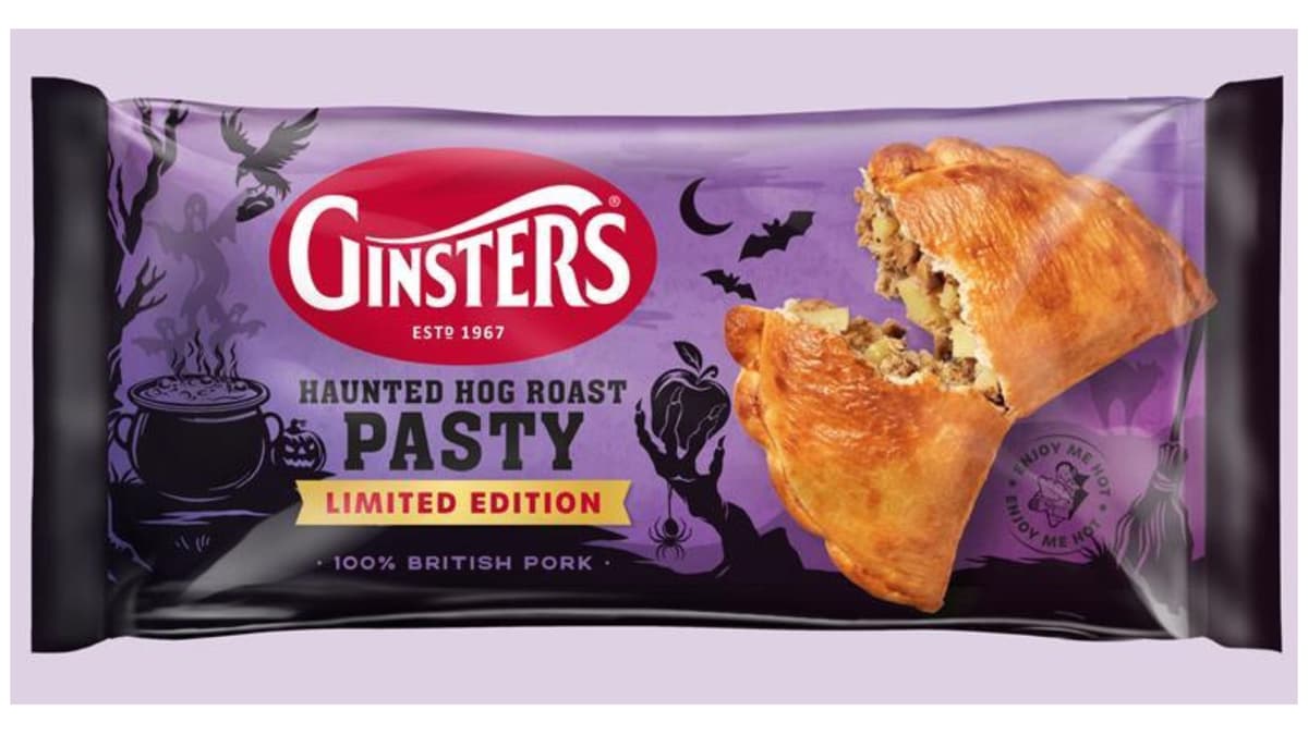 Ginsters Unleashes Haunted Hog Roast Pasty for Halloween | Voicenew...