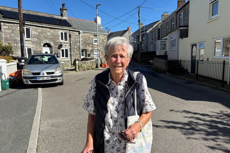 Jackie Salmon, who has lived in St Dennis for almost 50 years, says it's become the 'dustbin for Cornwall'.