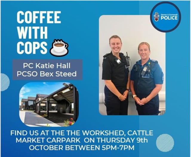Residents invited to 'Coffee with Cops' event