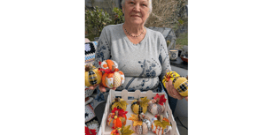 Crafter carving out career creating pumpkin decorations