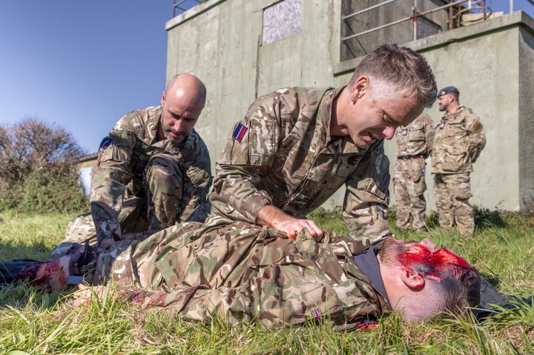 In a step to sharpen operational readiness and reinforce core military competencies, personnel based at RAF St Mawgan have participated in an intense training exercise designed to elevate performance across the board. 
 
This operationally focused initiative centred around delivering a rigorous program that blended classroom instruction with hands-on fieldcraft.  From tactical lectures and mission briefings to immersive field exercises, participants refreshed and refined essential skills including: 
 
â¢              Combat First Aid 
â¢              Weapon Handling 
â¢              Basic Fieldcraft 
â¢              Guard & Sentry Duties 
 
But this wasnât just about the basics.  The training aimed to push the boundaries of individual leadership, strengthen command capabilities and forge tighter team cohesion under pressure. 