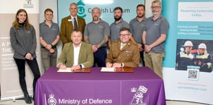 Pioneering minerals company shows its support for the armed forces