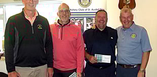 Rotary club golf day raises nearly £7,000 for charity