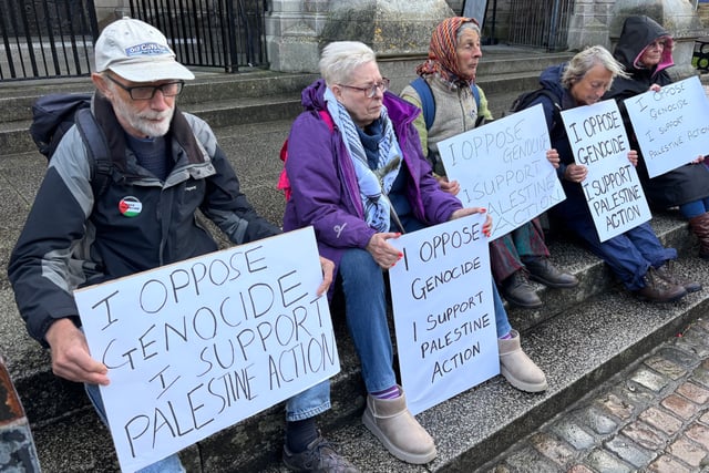 Police choose not to arrest Palestine Action protesters