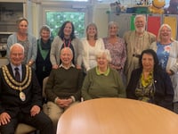Celebration marks 95th birthday of library supporter