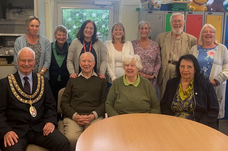 SALSA chairman Peter Cornall celebrated his 95th birthday at St Austell Library.