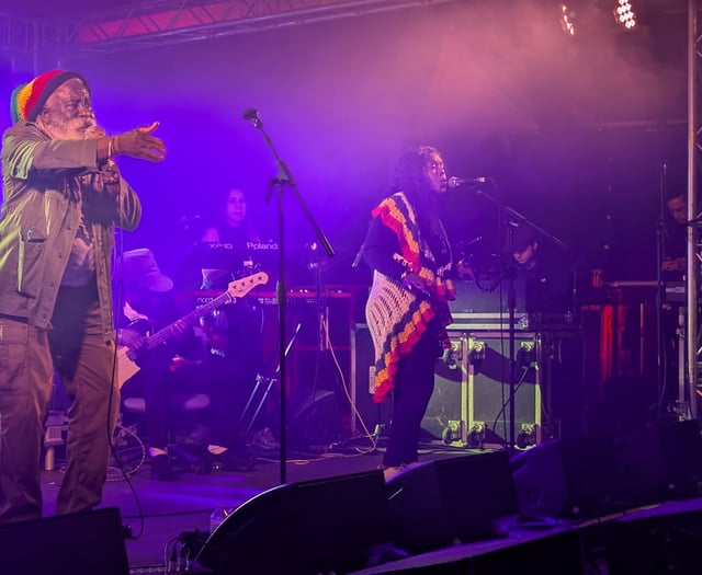 UK reggae pioneers perform at music festival