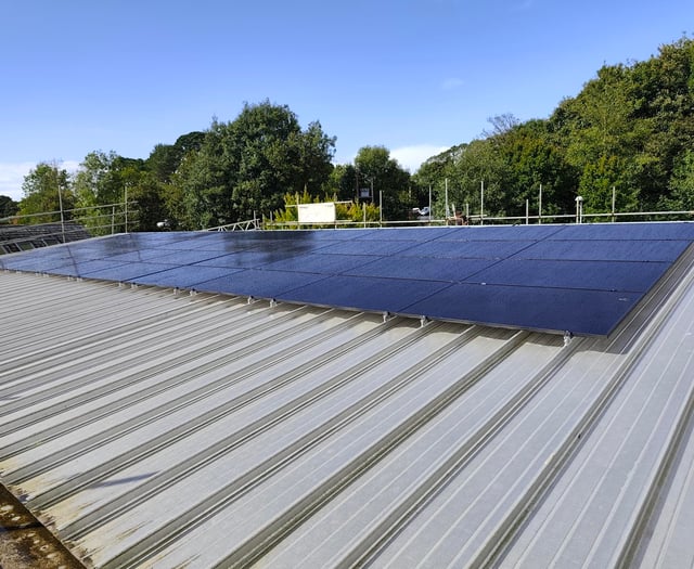 Local charity installs PV panels and solar thermal technology