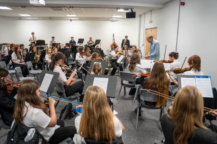 The CELT Youth Orchestra has been made up of talented musicians from Newquay, St Austell and Bodmin