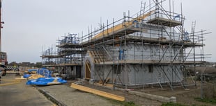 Work taking shape on homeless housing project