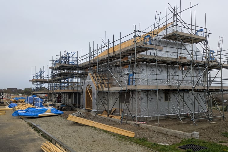 Duchy of Cornwall's homeless scheme taking shape at Nansledan (Picture: Warren Wilkins)