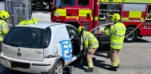 Students get dramatic lesson in road safety