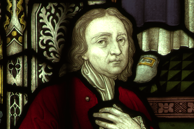Sir Isaac Newton's window at Truro Cathedral
