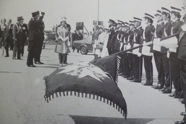 Barrie Doney's Cornwall: Flags dip for arrival of The Queen