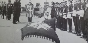 Barrie Doney's Cornwall: Flags dip for arrival of The Queen