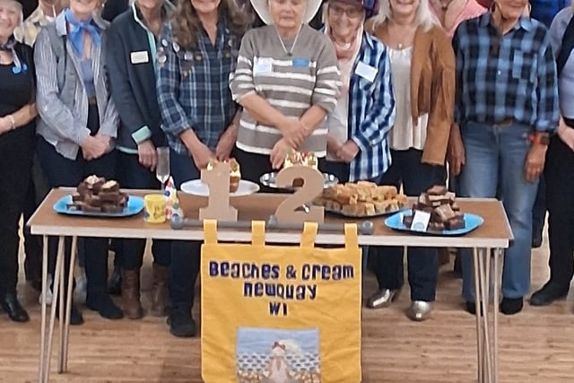 WI members enjoy footstompin fun to celebrate its 12th birthday